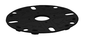 Acoustic Rubber Cushioning Ring for StrataRise Pedestals